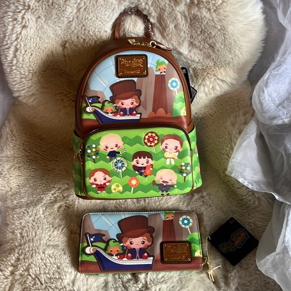 Loungefly Bags Willy Wonka And The Chocolate Factory Loungefly Set